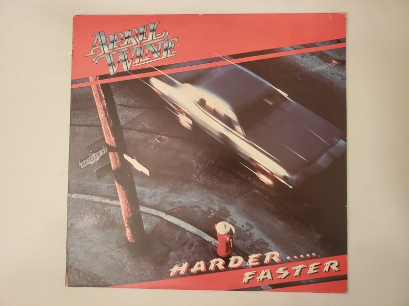 April Wine Harder... Faster vinyl record